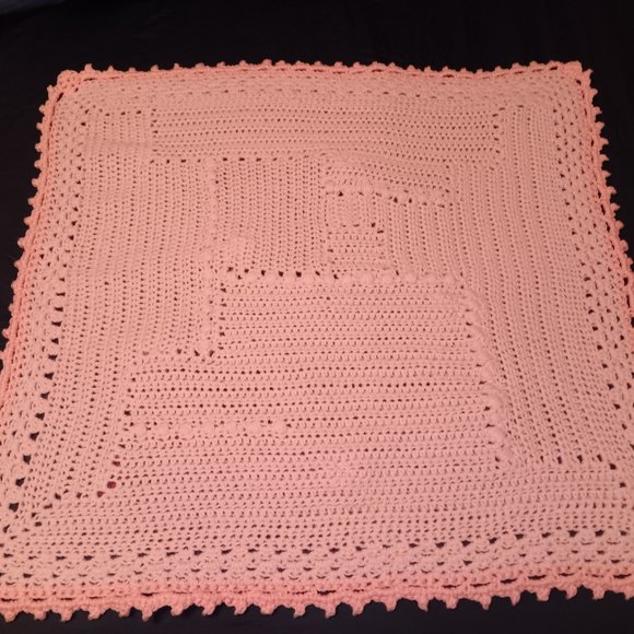 Blanket Handmade Crochet Baby Blanket Baby shower gift New born gift Present - Picture 5 of 7